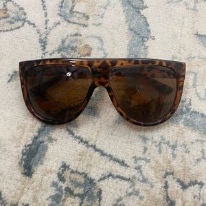 Leopard Print Sunglasses
